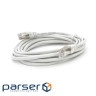 Патч-корд литий MERLION, FTP, RJ45, Cat.5e, 3m, сірий, CU, Q200 (PCM-CU-5E / 3G)