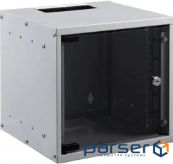 Шафа MIRSAN 10, 6U, SOHO, 306x300 мм, максимально 30 кг, сіра (MR.SOH06U30DE10.02)