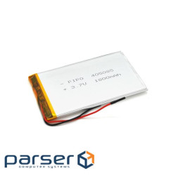 Літій-полімерний акумулятор 4*50*85mm 3,7V (Li-ion 3.7В 1800мА&middot,год) (405085) ) (405085)