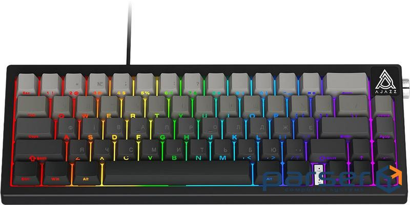 Клавіатура Ajazz AK650 RGB Day Dream Switch Gradient (AK650-DD-BG) Black