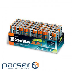 Battery COLORWAY Alkaline AA 40pcs/pack (CW-BALR06-40CB)
