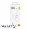 Автомобільний зарядний пристрій Piko CC-312 (2USB, 3.1A) White + кабель Type-C (1283126538803)