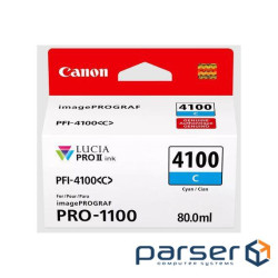 Картридж Canon PFI-4100 imagePROGRAF PRO-1100 Cyan (6778C001)
