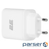 Зарядний пристрій 2E USB-C Wall Charger PD3.0 DC5V/3A, 20W, white (2E-WC1USBC20W-W)
