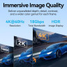 Кабель мультимедійний HDMI M to HDMI M 3.0m V2.0 4K60Hz braided zinc alloy black Vention (ALMBI)