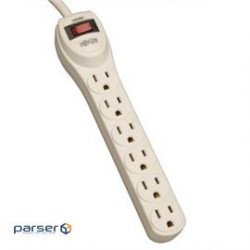 Tripp-Lite Surge Protector PS6 6 Outlets 4 feet UL1363 Industrial Power Strip Retail