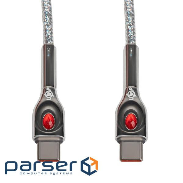 Кабель (шнур) LogicPower Type-C to Type-C 5A 65W зі швидкою зарядкою (QC) 2м C652MC (30330)