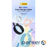 Дата кабель USB-C to USB-C 2.0m 100W blue Essager (EXCTT1-WLA03-P)