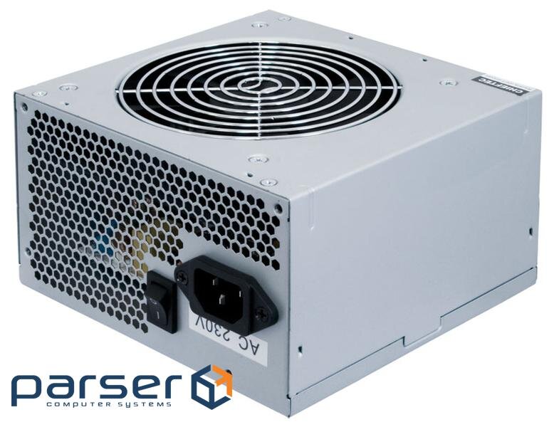 Power Supply Partizan AC220B-DC12В/ 1А (1333) GAMEMAX 450W (GM-450) Стандарт БП - ATX 12V v2.3, Мощность - 450Вт, Модуль PFC - активный, Подключение материнской платы - 20+4 pin, Подключение видеокарты - 1x6 pin, Количество разъемов SATA - 2, Количество разъемов Peripheral - 2, Тип охлаждения - вентилятор, Диаметр вентиляторов - 1x120 мм Chieftec 500W (GPA-500S8)