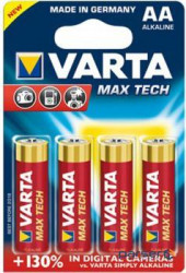 Батарейка Varta AA Longlife Max Power щелочная * 4 (04706101404)