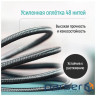 Дата кабель USB 2.0 AM to Lightning 2.0m 3A zinc alloy braided black ColorWay (CW-CBUL099-BK)