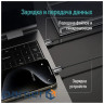 Дата кабель USB 2.0 AM to Lightning 2.0m 3A zinc alloy braided black ColorWay (CW-CBUL099-BK)