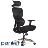Офісне крісло Mealux D1 Air Fabric Black (HF-D1 F/B)