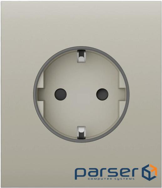 Центральна панель для вбудованої розетки Ajax CenterCover (basic) Ivory (СenterCover (basic) Ivory)