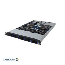 Gigabyte Server R181-T92 1U 10Bay Marvell ThunderX2 CN9980 ARM 10x2.5"hot-swappable Retail