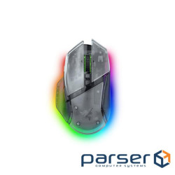 Миша Razer Basilisk V3 Pro 35K, RGB, USB-A/WL/BT, Phantom White Ed. (RZ01-05240400-R3G1)