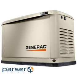 Газовий генератор GENERAC 7232, однофазний, 220В, 50Hz, 8кВт, електростартер, повітрян (GENERAC7232)