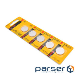 Батарейка літієва KODAK CR2016, 5 шт в блістері, ціна за блістер (BK-CR2016-5)