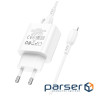 Зарядний пристрій BOROFONE BA81A USB-C PD20W + cable USB-C to Lightning White (6941991108198)