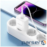 Зарядний пристрій BOROFONE BA81A USB-C PD20W + cable USB-C to Lightning White (6941991108198)
