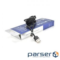 Магнітний кабель PiPo USB 2.0/ Lighting, 2m, 2А (18166)