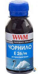 Чорнило WWM Epson XP-600/XP-605/XP-700 100г Photo Black (E26/PB-2)