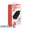 Charger ColorWay GaN3 Pro Power Delivery (USB-A + 2 USB TYPE-C) (65W) (CW-CHS039PD-BK)