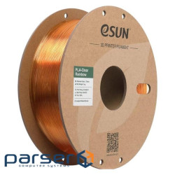 Пластик для 3D-принтера eSUN PLA Clear Rainbow 1,75mm 1kg FLAME-Crystal (PLA-CLRB175O-CF1P1)