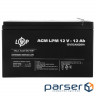 Accumulator battery LOGICPOWER LPM 12 - 12 AH (12В, 12Ач) (6550)