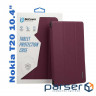 BeCover Smart Flip Case for Nokia T20 10.4" Red Wine (708046)