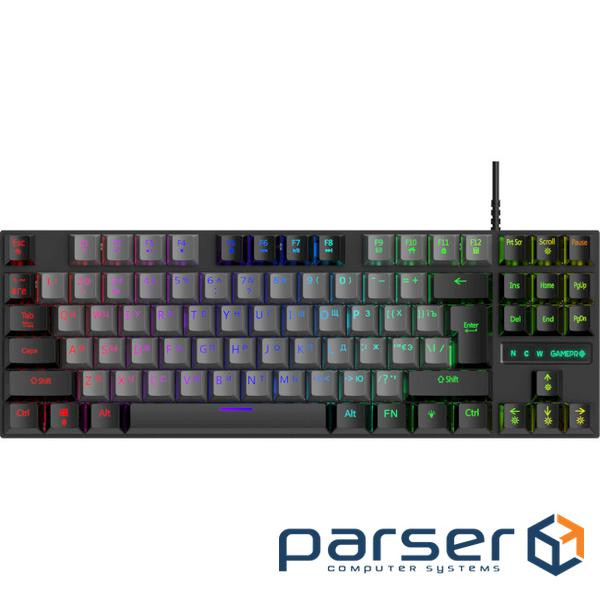 Клавіатура GamePro MK100B Blue Switch LED USB Black
