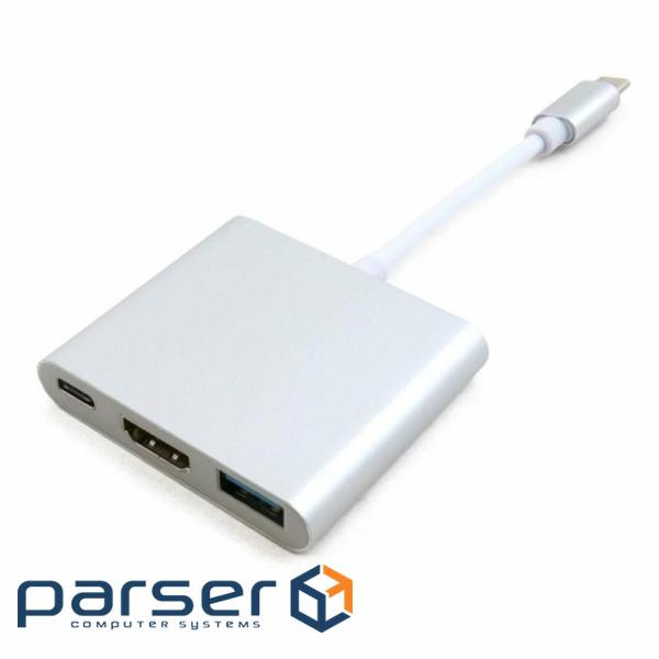 Порт-реплікатор EXTRADIGITAL USB Type-C to HDMI/ USB 3.0/ Type-C (0.15m) (KBH1691)