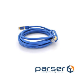 Патч-корд литий Ritar, SFP, RJ45, Cat.6, 15,0m, синій (PCR-SFP/15Be)