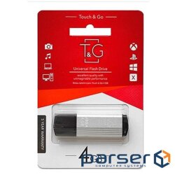 Flash drive T&G USB 4GB 121 Vega Series Silver (TG121-4GBSL)