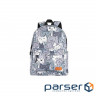 Рюкзак для ноутбука 2E 13" TeensPack Cats, grey (2E-BPT6114GC)
