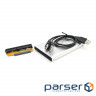 Карман зовнішній VOLTRONIC YT-PPC2.5" 2.5" SATA to USB 2.0 Silver (YT-PPC2.5"/S)