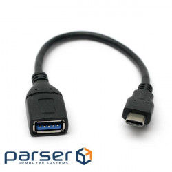 Date cable USB 3.0 Type-C to AF 0.1m PowerPlant (KD00AS1257)