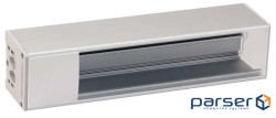 Розеточная коробка Ofiblock COMPACT на 7 модулей 45х45мм, алюминий, белый (KFC107/9)