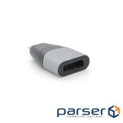 Перехідник Type-C (тато) / Display Port(мама), Black-gray (YT-A-Type-C(M) / DP(F)) ), Black-gray (YT-A-Type-C(M) / DP(F))