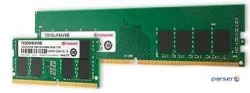 Laptop memory module SoDIMM DDR4 4GB 3200 MHz Transcend (JM3200HSH-4G)