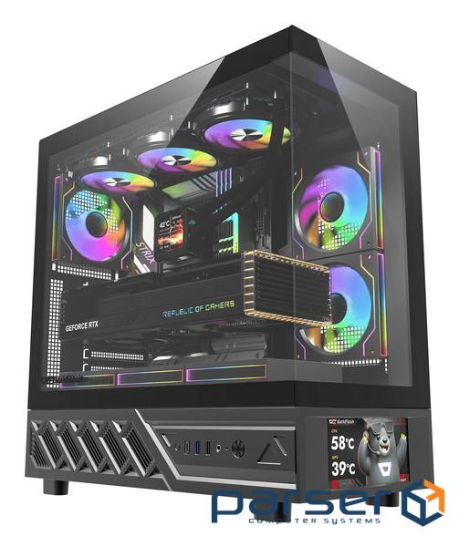 Корпус для комп"ютера DARK FLASH DS950V ATX без блока живлення, чорний (DS950V BLACK)