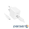 Зарядний пристрій HOCO CS11A USB + cable USB to Micro 5P white (6942007603591)