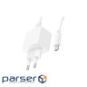 Зарядний пристрій HOCO CS11A USB + cable USB to Micro 5P white (6942007603591)