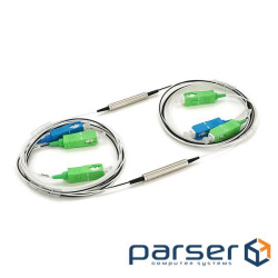 Фільтр оптичний MERLION FWDM 1310 / 1490 / (1515-1620) SC / UPC / (SC / APC), 2 шт. в упа (OPFLFWDM) (OPFLFWDM)