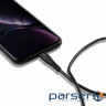 Дата кабель USB-C to Lightning 1.2m MFI Black Canyon (CNS-MFIC4B)