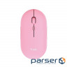 Миша Trust Puck Rechargeable Ultra-Thin BT WL Silent Pink (24125)