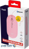 Миша Trust Puck Rechargeable Ultra-Thin BT WL Silent Pink (24125)