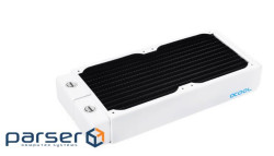 Радіатор Alphacool NexXxoS XT45 Full Copper 240mm Radiator V.2 - White Special Edition (18647) Alpha