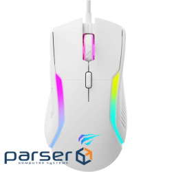 Миша Havit MS1033, White, USB, оптична, 800-8000 dpi, RGB підсвічування, 9 кнопок , 1. (6939119065607)