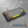 Дротова механічна клавіатура Ajazz AK650 Moon Yellow switches Gray White Yellow (AK650-MY-GWY)